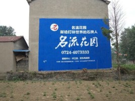镇宁农村墙体广告的长尾效应