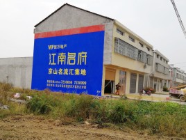 镇宁农村墙体广告在不同形式上面展现的不同特色
