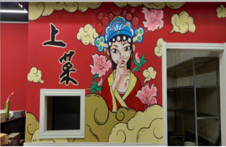 镇宁墙体彩绘的发展和应用