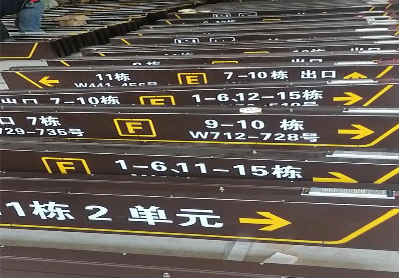 镇宁广告标识中，常见的几种安装方式。